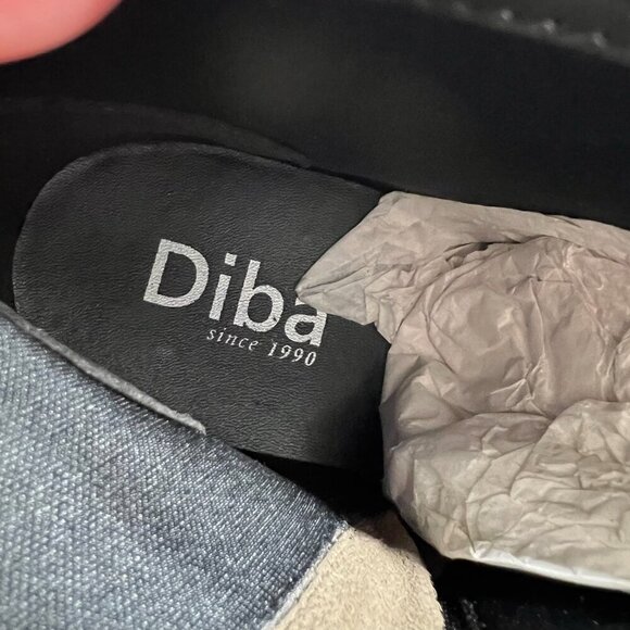 Diba Women's Taupe Sequoia Suede Leather Block Heel Ankle Booties Size 8.5 NWOB - Picture 11 of 11